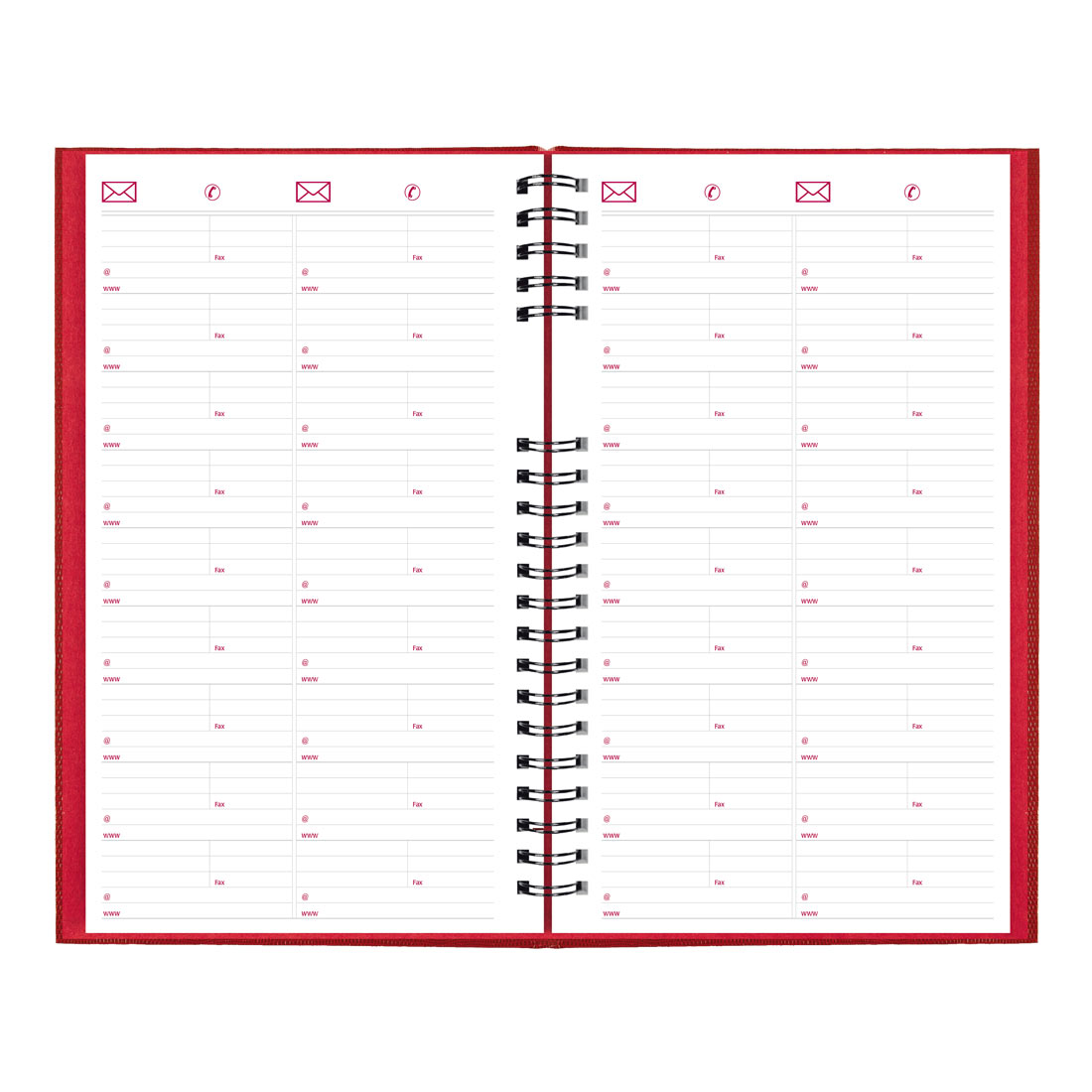 Brownline CoilPro Daily Planner 2026, English, Red C551C.RED-26