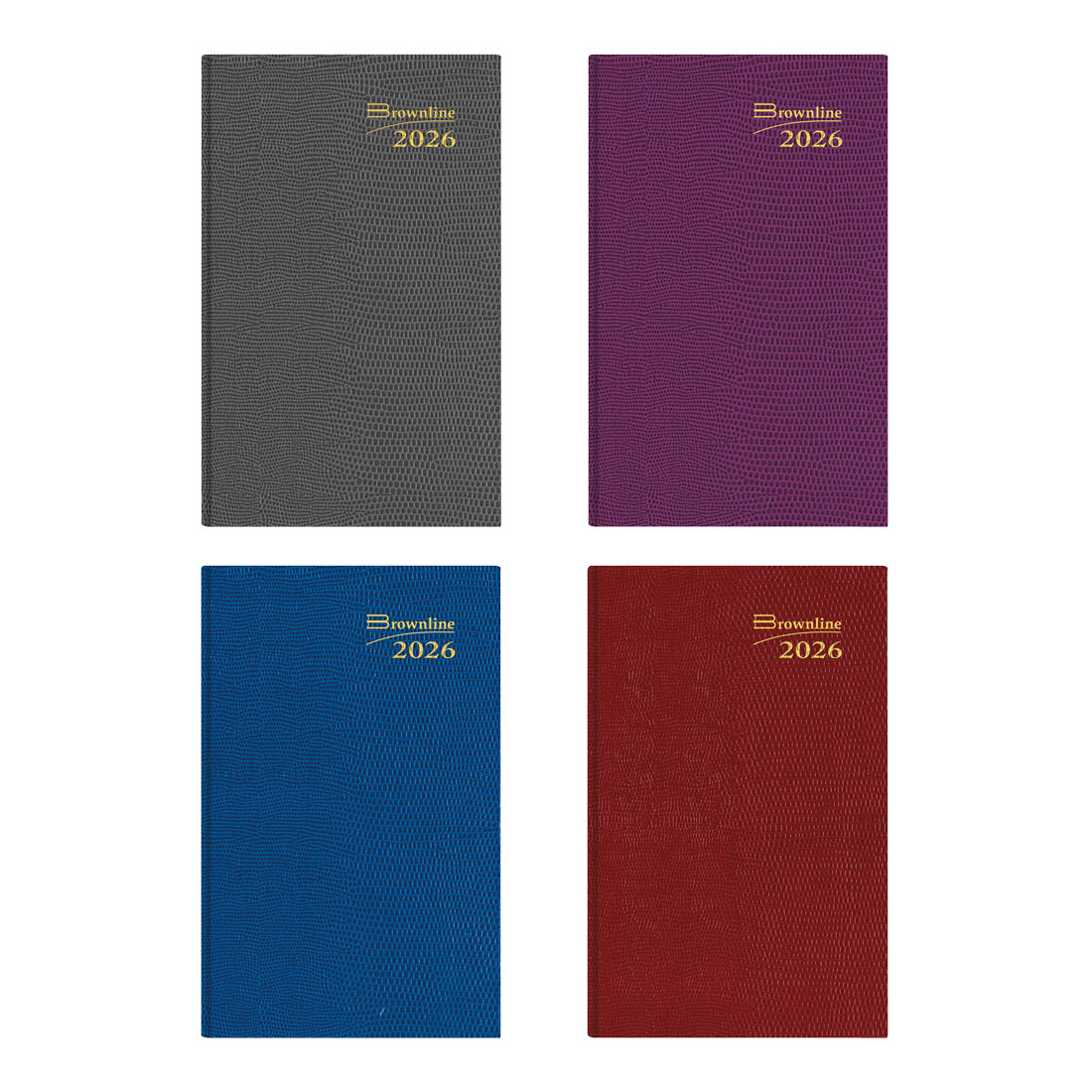 Brownline Weekly Pocket Planner 2026, English, Assorted Colours CB303.ASX-26
