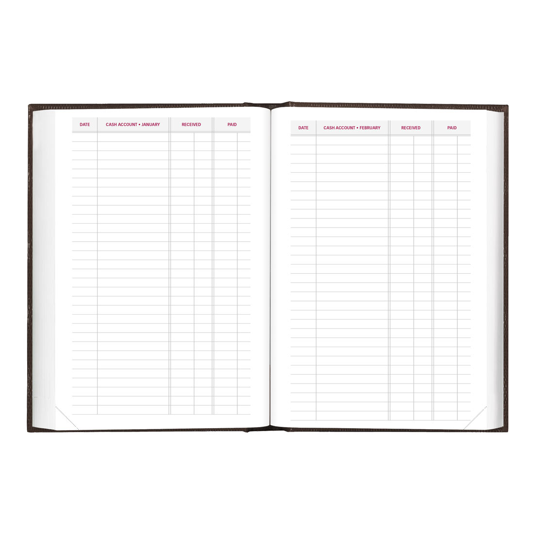 Brownline Daily Planner 2026, English, Black CB387.BLK-26