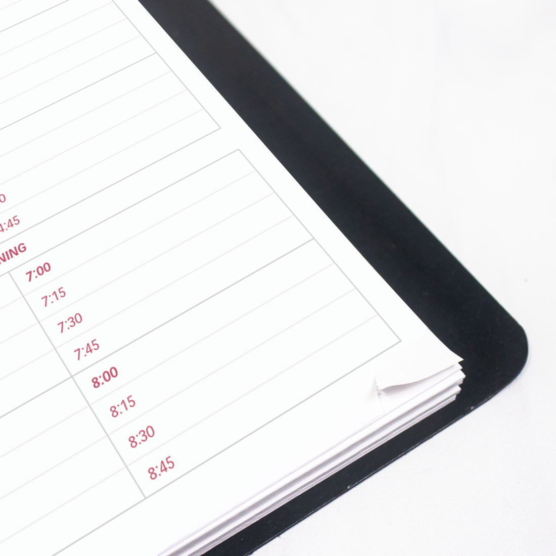 Brownline Essential Daily Planner 2026, English, Black CB800.BLK-26