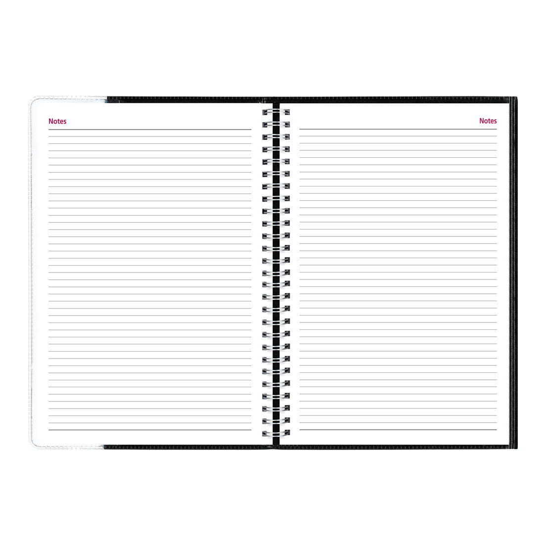 Brownline Pre-Vu Weekly Planner 2026, English, Tri-Fold Cover, Black CB920.BLK-26