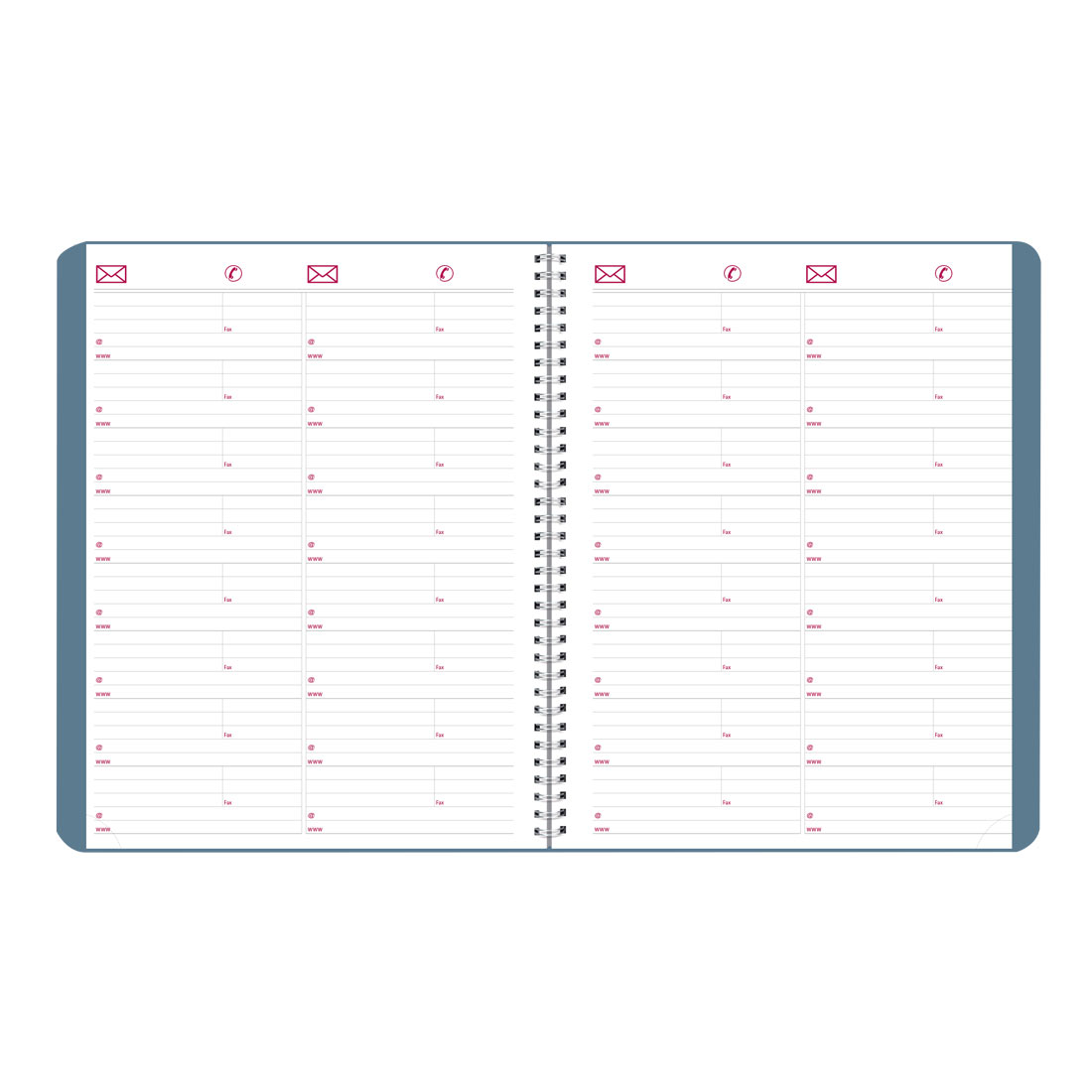 Brownline Mountain Weekly Appointment Book 2026, English CB950G.03-26 #colour_snow