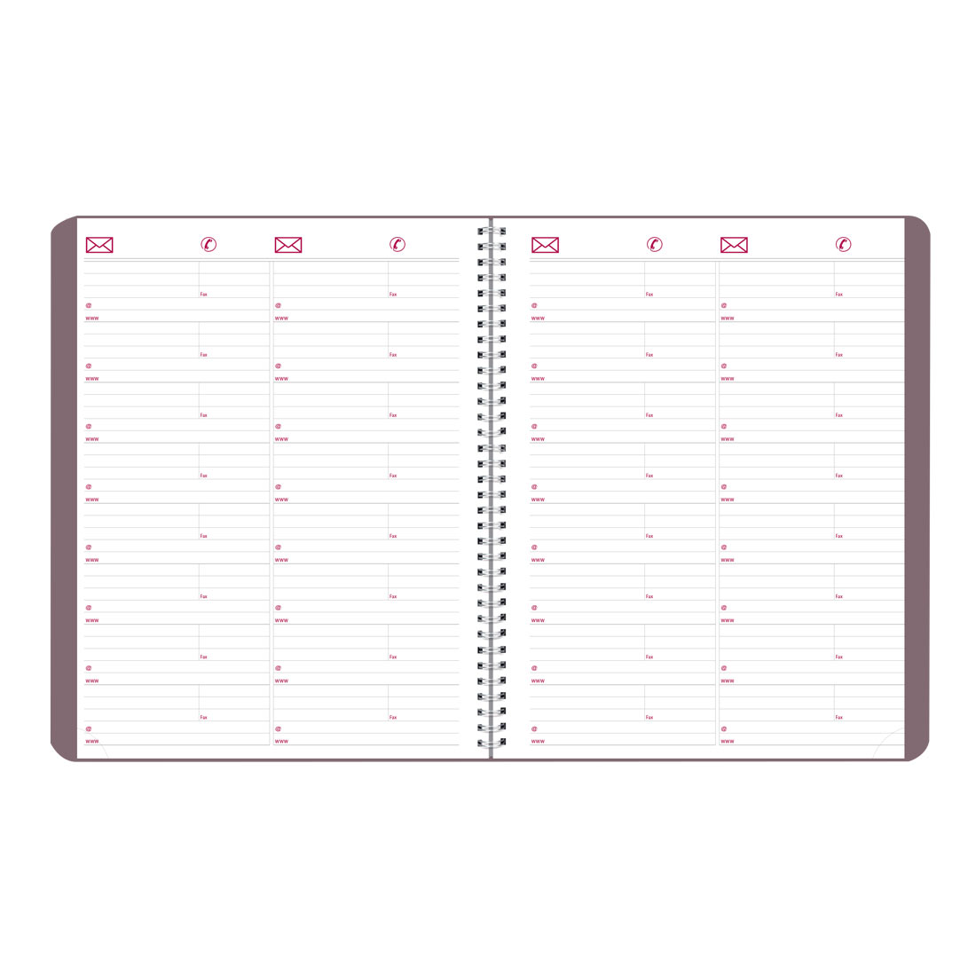 Brownline Mountain Weekly Appointment Book 2026, English CB950G.04-26 #colour_canyon