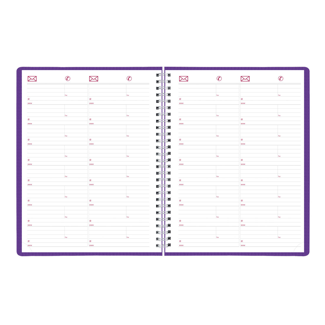 Brownline DuraFlex Weekly Appointment Book 2026, English CB950V.PUR-26 #colour_purple