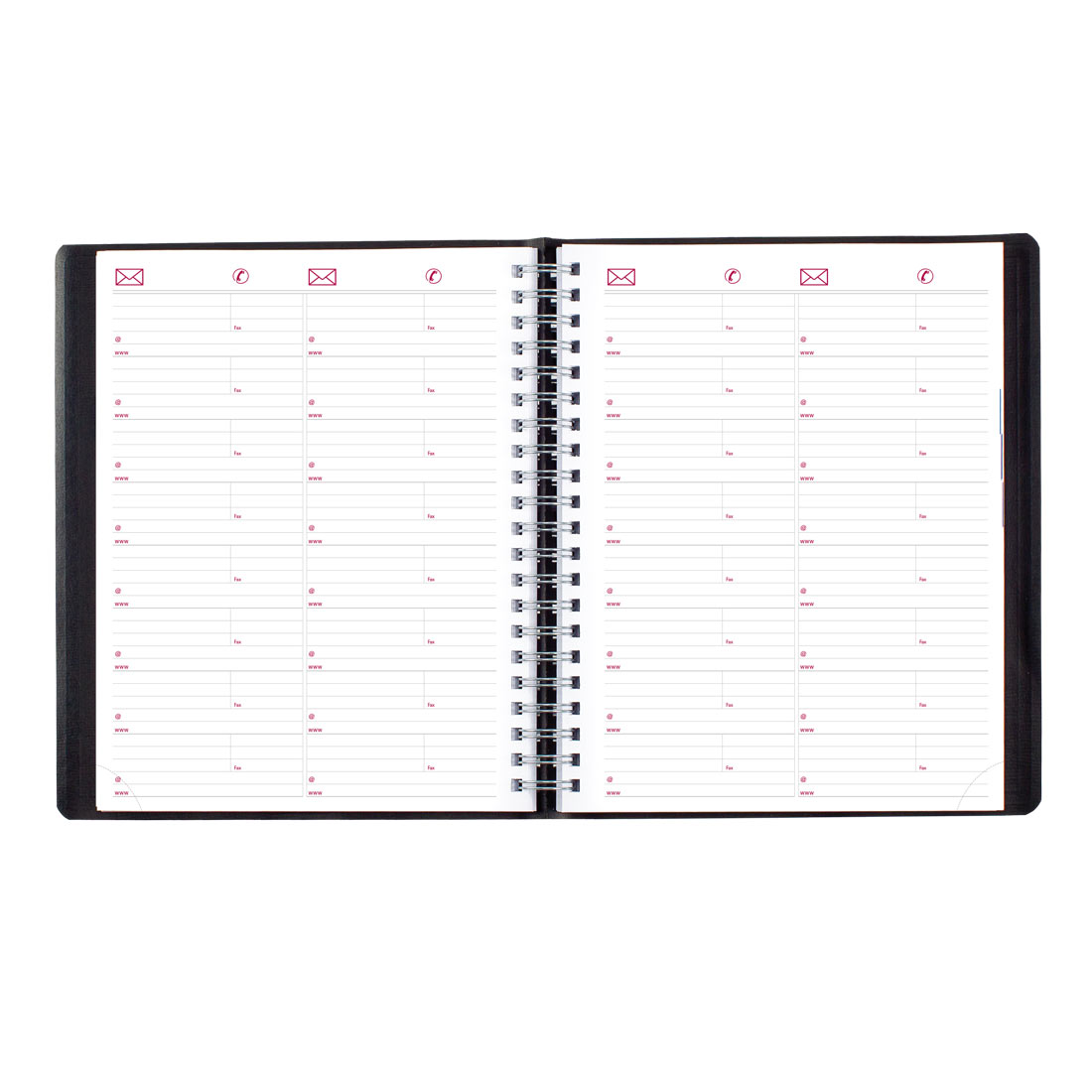 Brownline 4-Person Daily Appointment Book 2026, English CB960.BLK-26