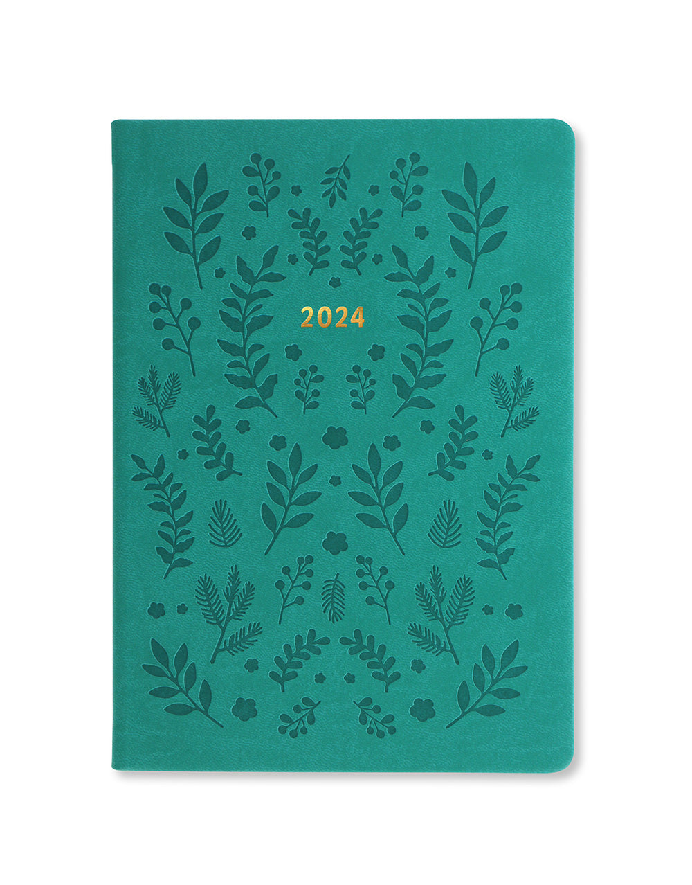 Woodland A5 Week to View Diary 2024 - Multilanguage#colour_woodland-green
