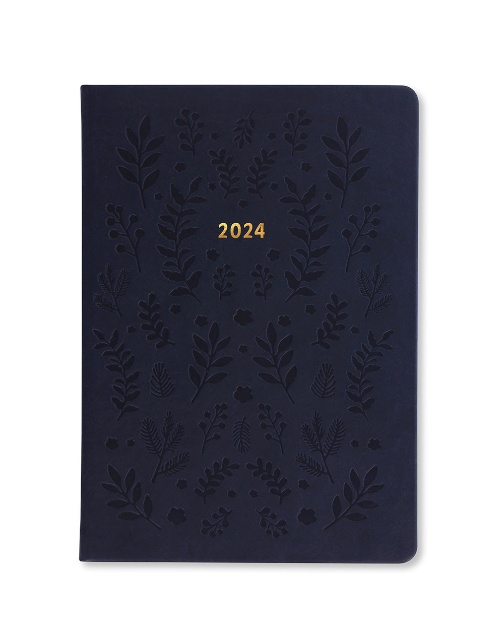 Woodland A5 Week to View Diary 2024 - Multilanguage#colour_woodland-navy