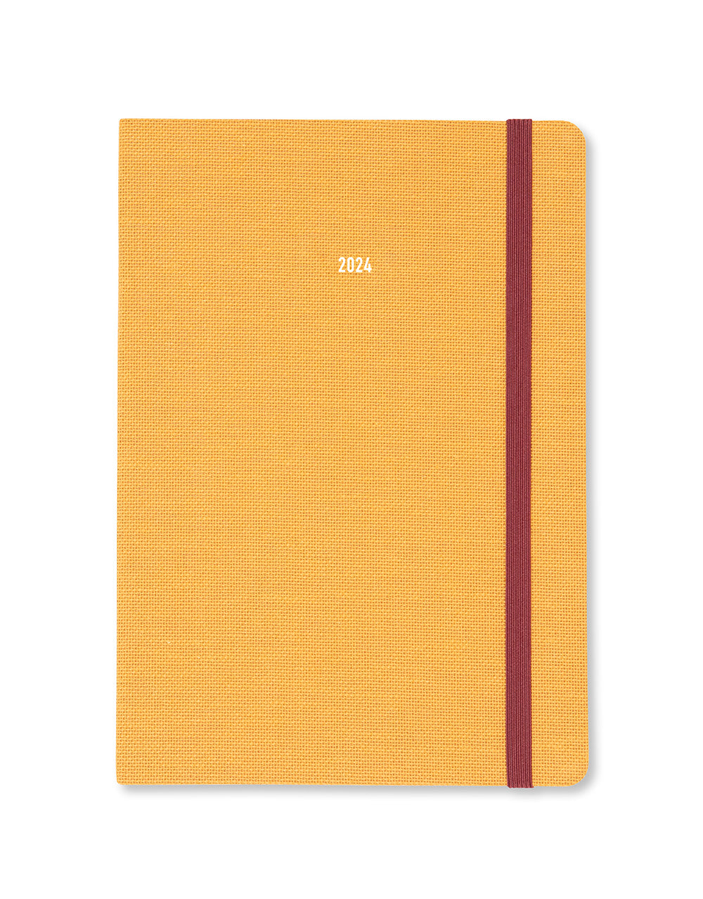 Raw A5 Week to View Planner 2024 - Multilanguage#colour_mustard