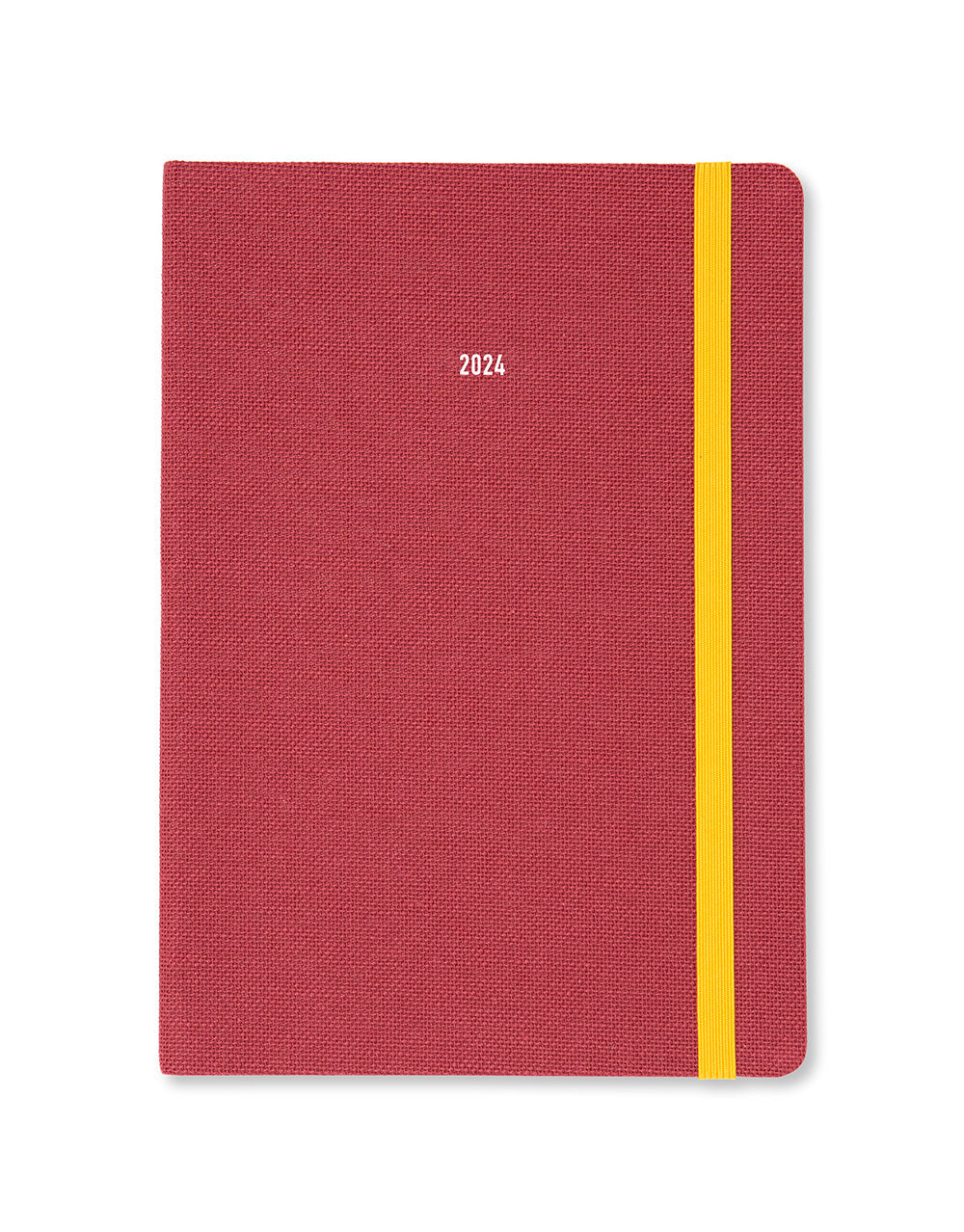 Raw A5 Week to View Planner 2024 - Multilanguage#colour_berry