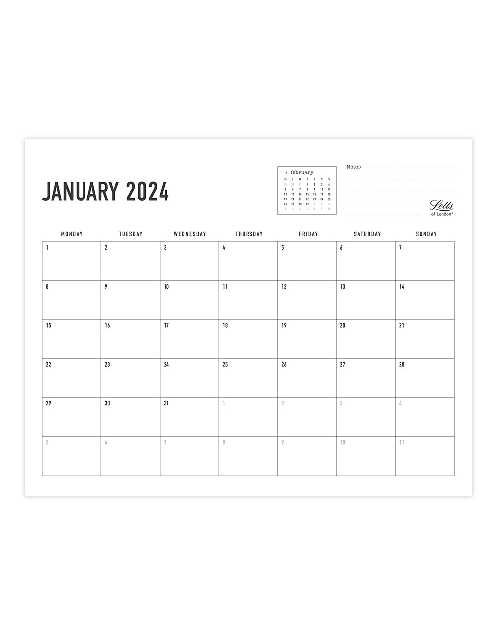 Conscious 2024 Wall Calendar Sage#colour_consicous-sage