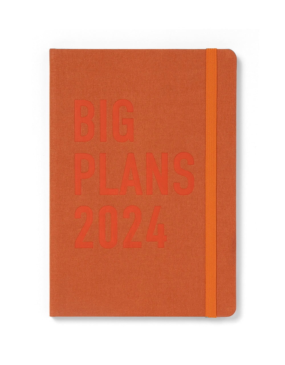 Big Plans A5 Week to View Planner 2024 - Multilanguage#colour_rust