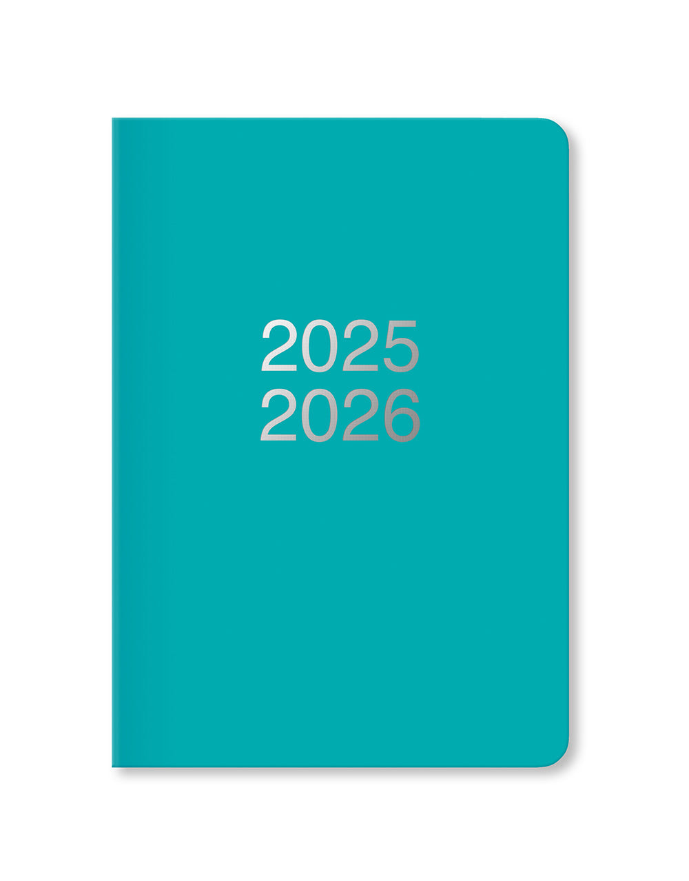Letts Dazzle A5 Week to View Planner 2025-2026 - Multilanguage 26-030613 #colour_turquoise