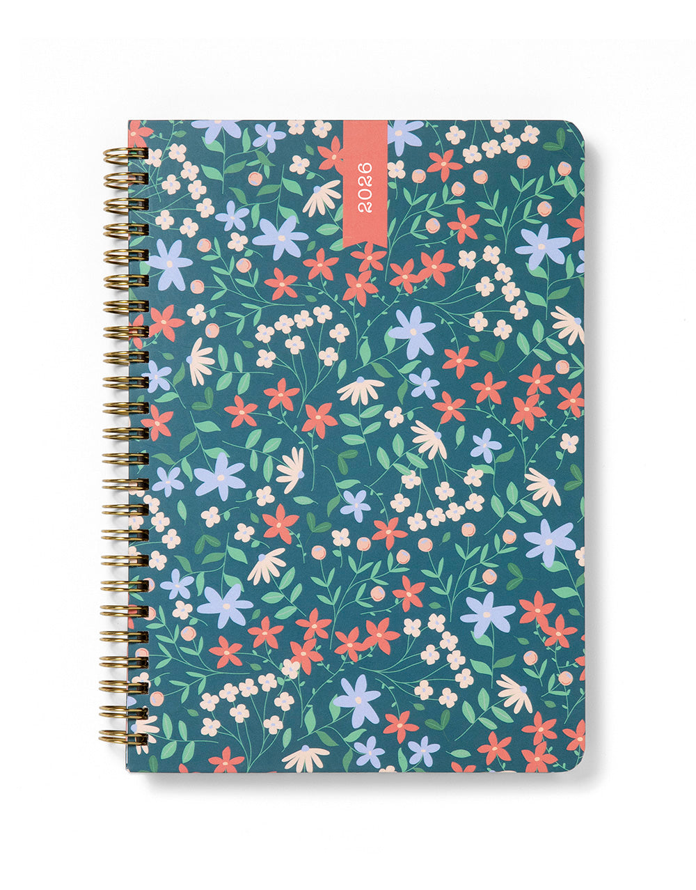 Letts of London Spring Valley A5 Week to View Planner 2026 - Multilanguage Green 26-082376 #colour_spring-valley-green