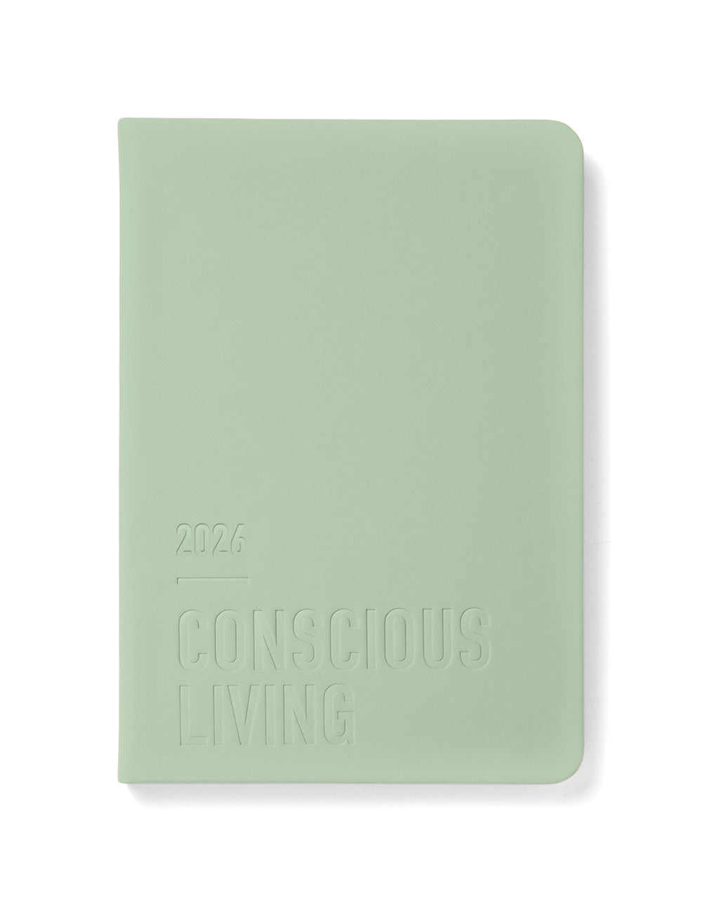Letts of London Conscious A5 Week to View Planner 2026 - Multilanguage Sage 26-082396 #colour_conscious-sage