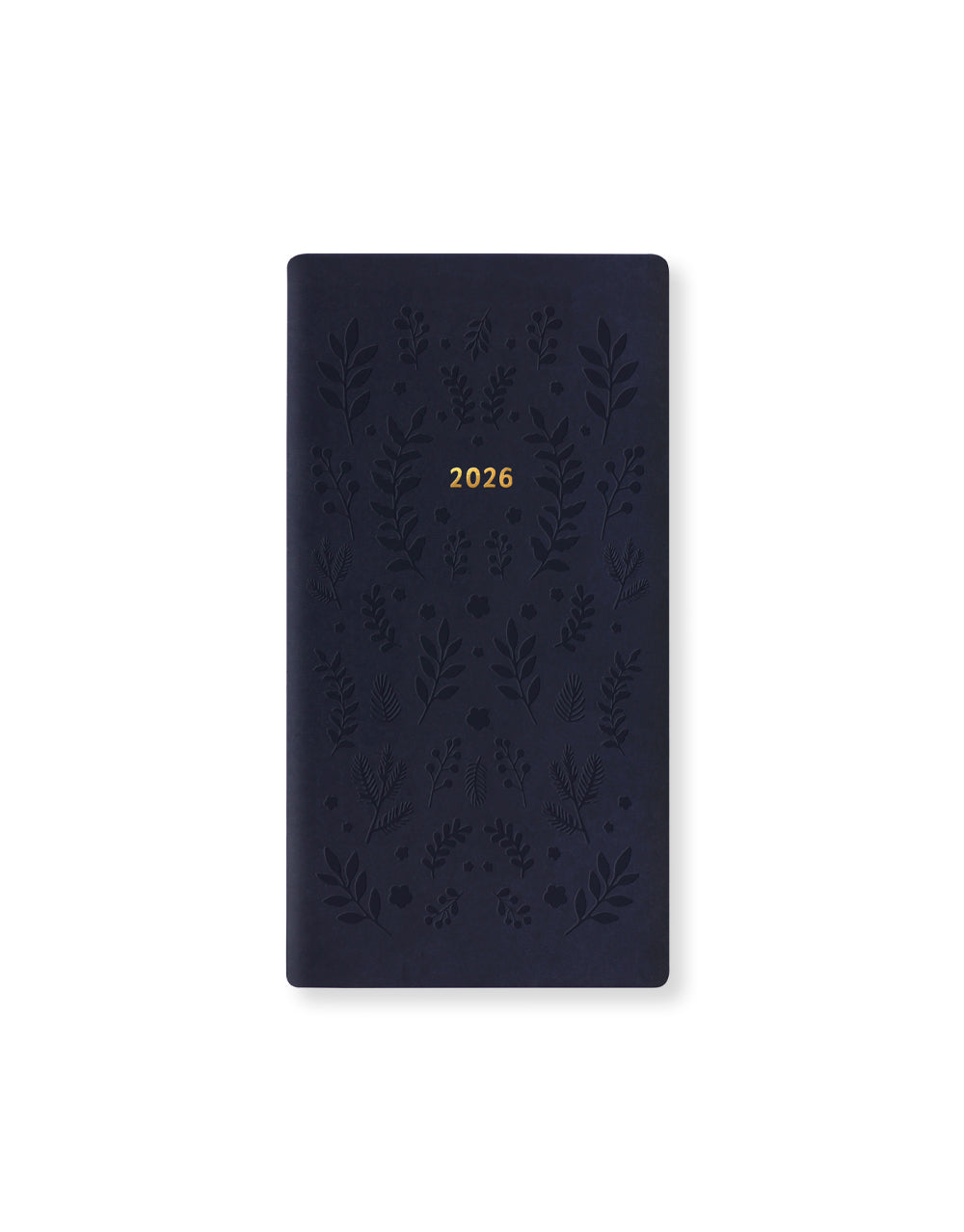 Letts of London Woodland Slim Week to View Planner 2026 - Multilanguage Navy 26-082546 #colour_woodland-navy