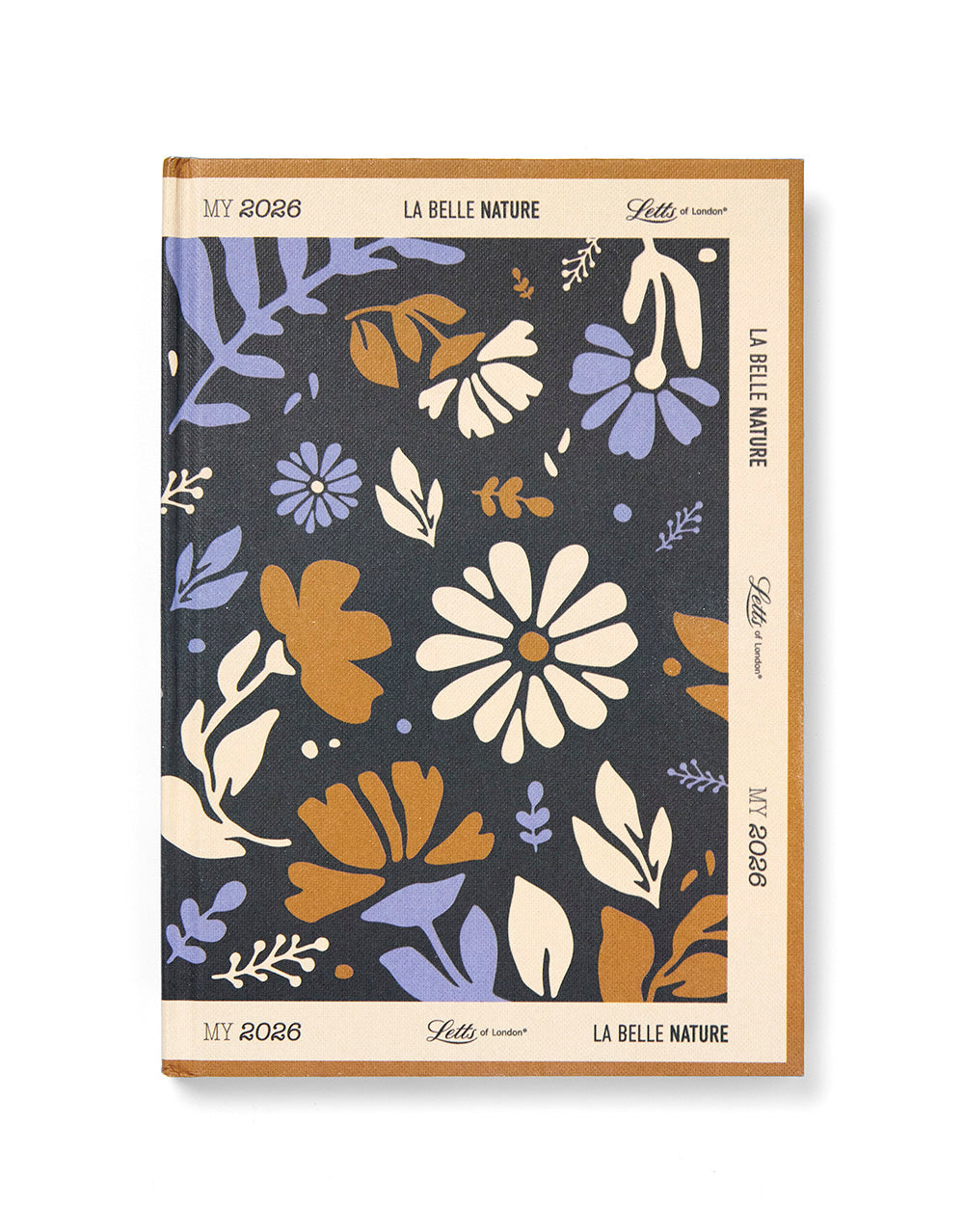 Letts of London La Belle Nature A5 Week to View Planner 2026 - Multilanguage Bleu 26-082558 #colour_belle-nature-bleu