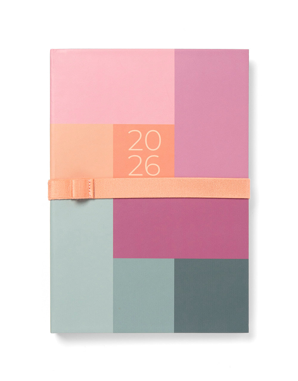 Letts of London Gradient A5 Week to View Planner 2026 - Multilanguage Rose 26-082570 #colour_gradient-rose