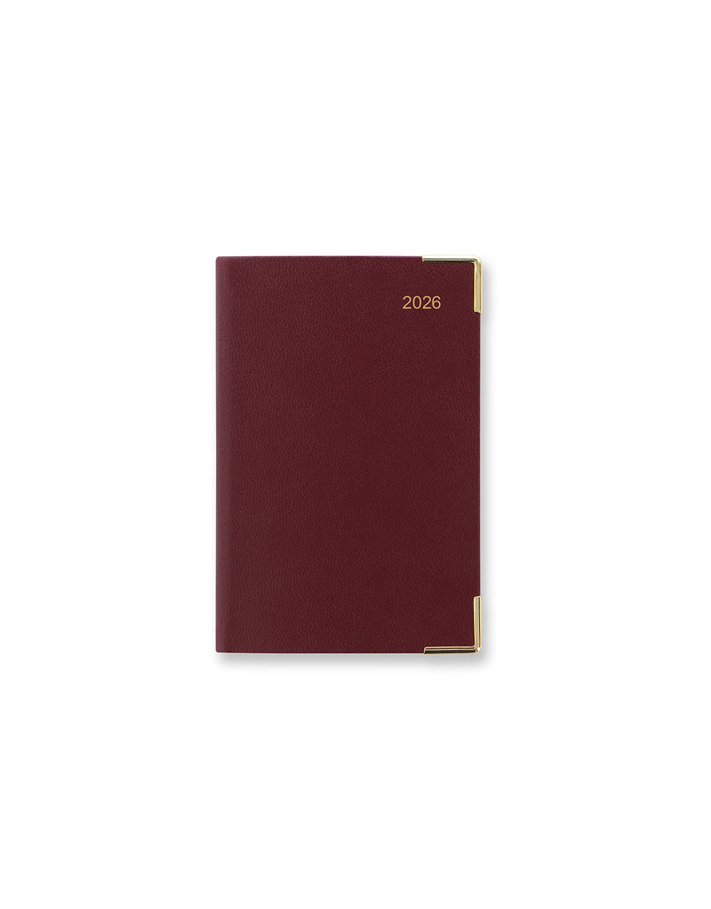 Letts of London Classic Mini Pocket Week to View Planner 2026 - Sunday Start - English Burgundy 26-C32EBY #colour_burgundy