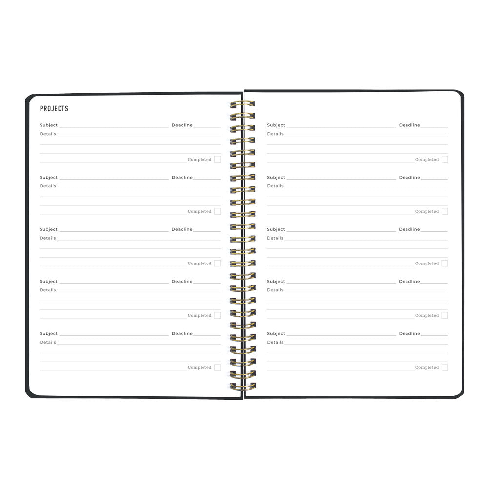 Letts A5 Weekly Planner, Celebrate, 2027 Grey 27-082184 27-082184 #colour_grey