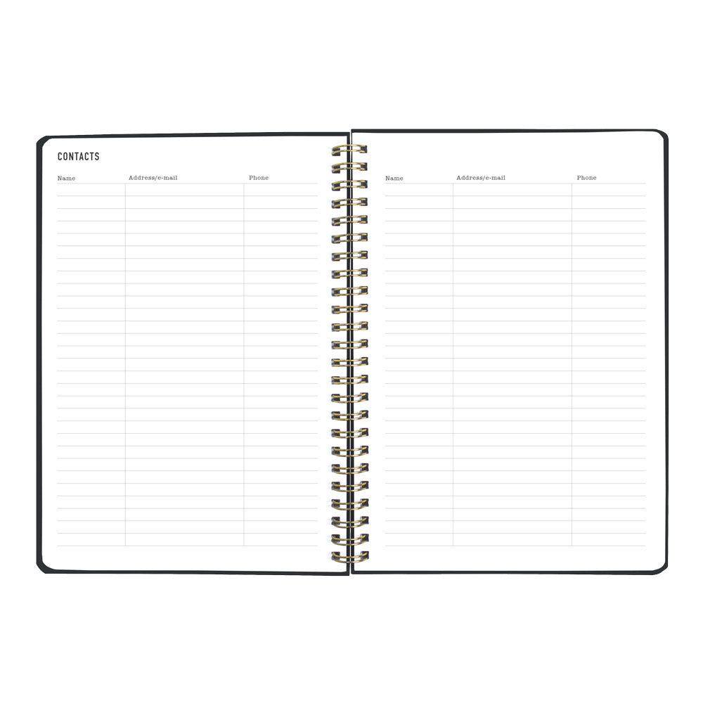 Letts A5 Weekly Planner, Celebrate, 2027 Grey 27-082184 27-082184 #colour_grey