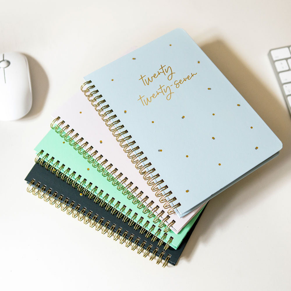 Letts A5 Weekly Planner, Celebrate, 2027 Grey 27-082184 27-082184 #colour_grey