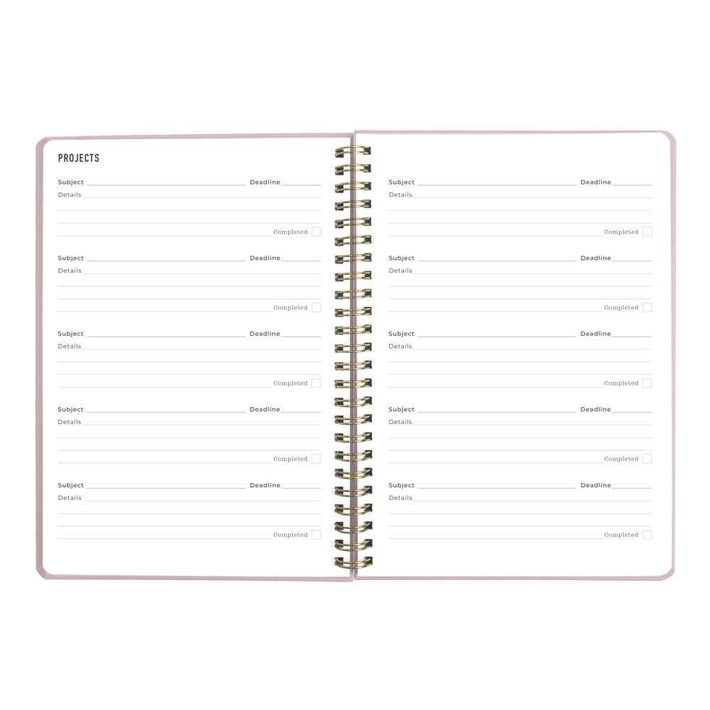 Letts A5 Weekly Planner, Celebrate, 2027 Rose 27-082185 27-082185 #colour_rose