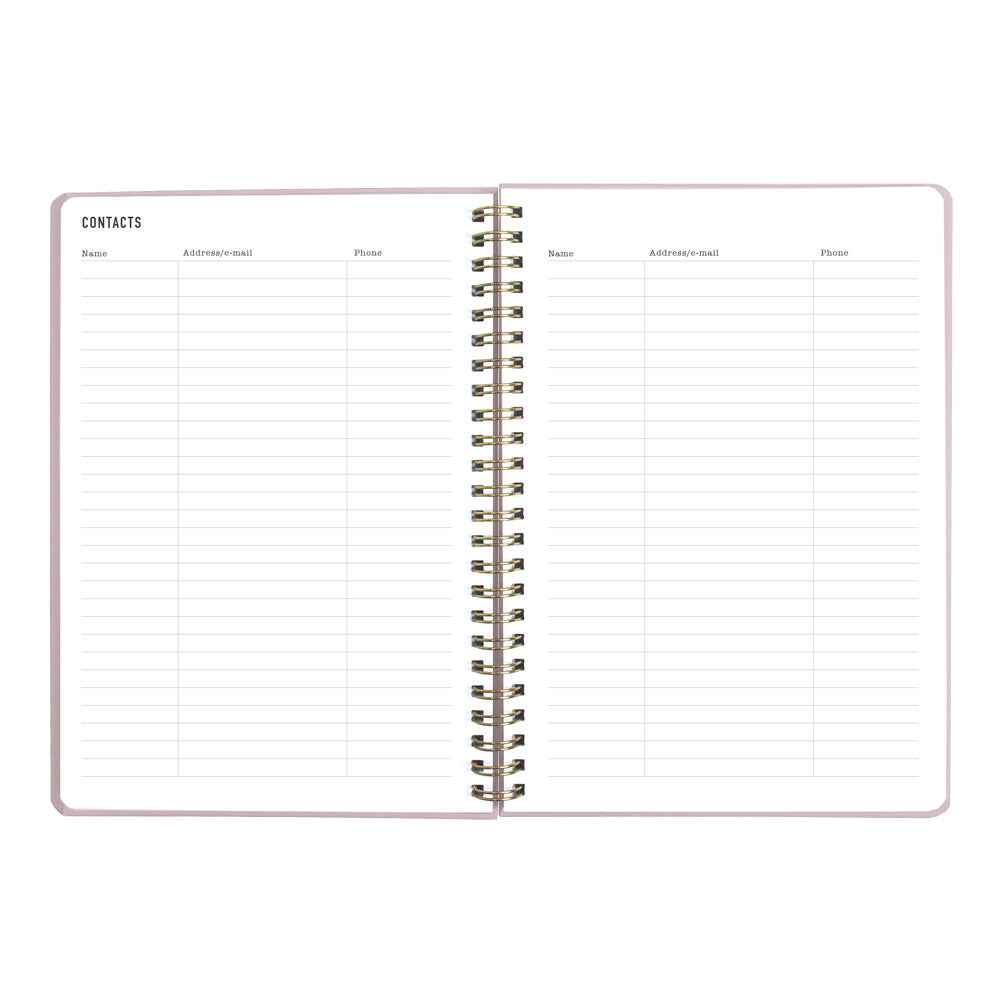 Letts A5 Weekly Planner, Celebrate, 2027 Rose 27-082185 27-082185 #colour_rose