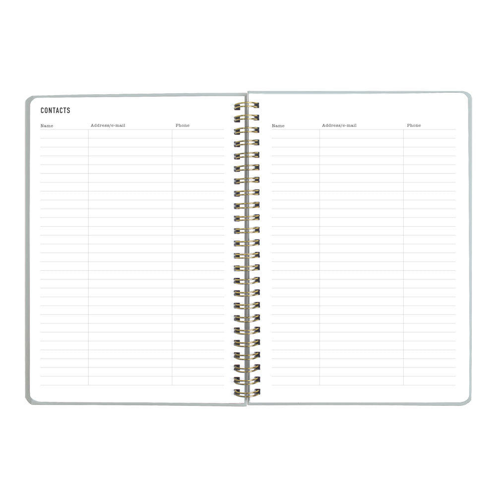 Letts A5 Weekly Planner, Celebrate, 2027 Sky 27-082186 27-082186 #colour_sky