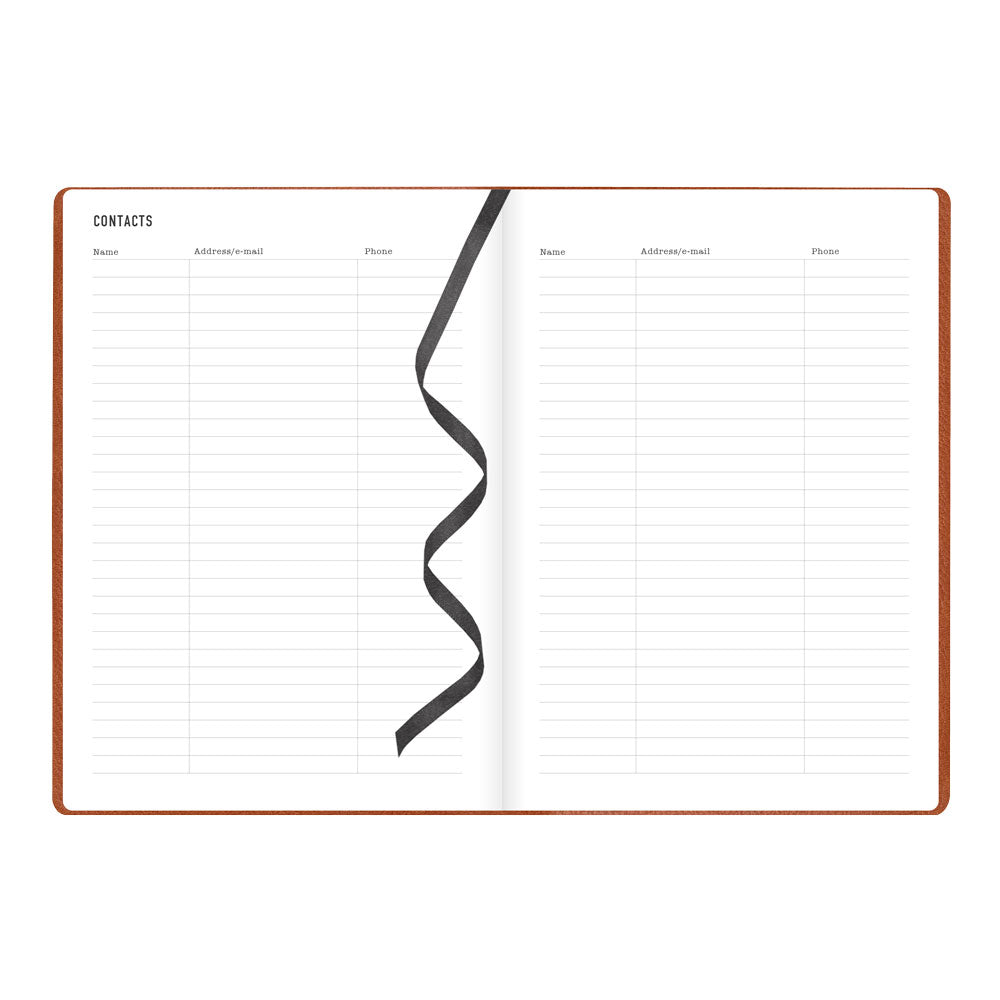 Letts A5 Weekly Planner, Oslo, 2027 Tan 27-082334 27-082334 #colour_tan