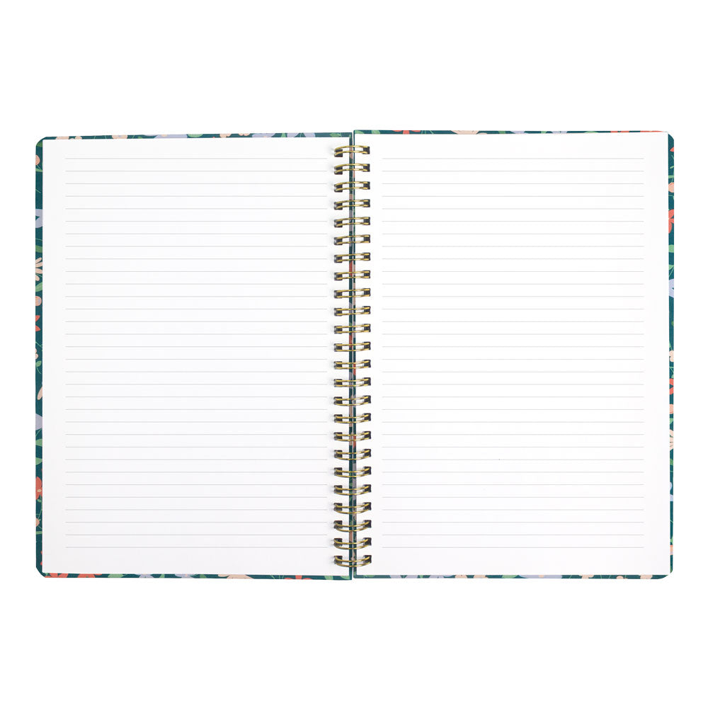 Letts A5 Weekly Planner, Spring Valley, 2027 Green 27-082376 27-082376 #colour_spring-valley-green