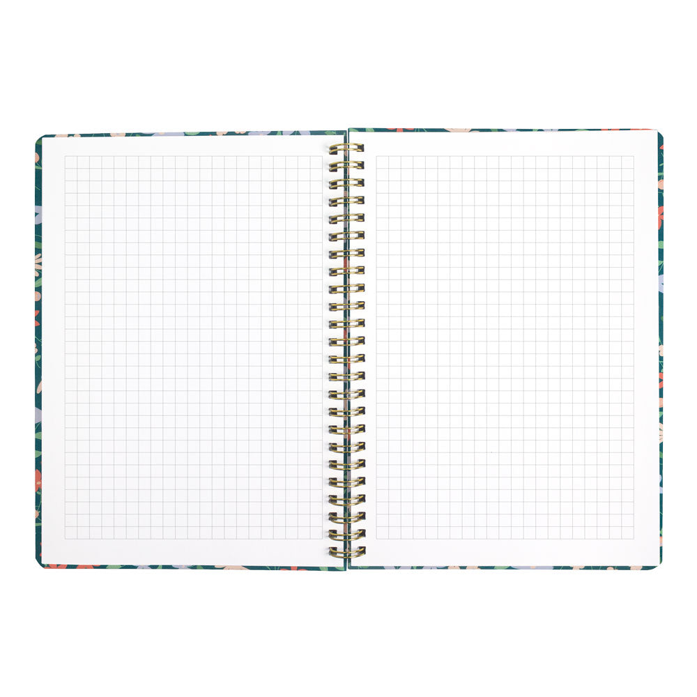 Letts A5 Weekly Planner, Spring Valley, 2027 Green 27-082376 27-082376 #colour_spring-valley-green