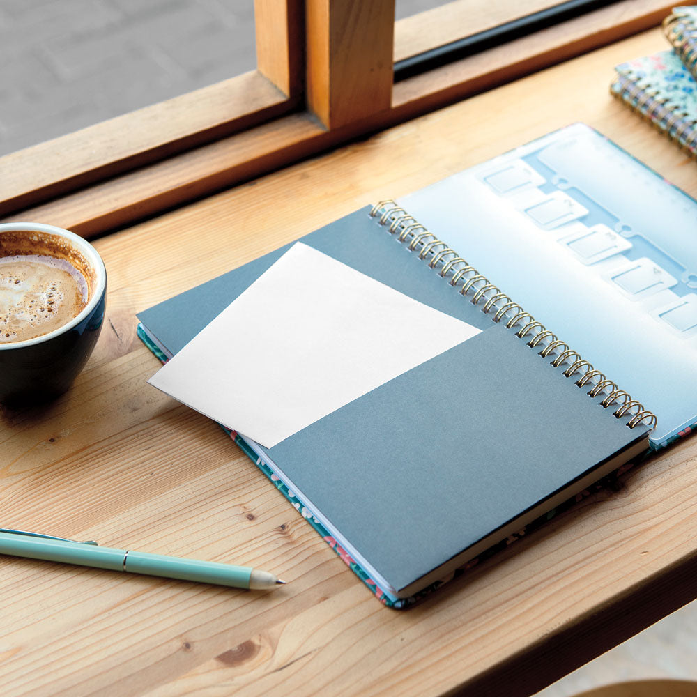 Letts A5 Weekly Planner, Spring Valley, 2027 Green 27-082376 27-082376 #colour_spring-valley-green