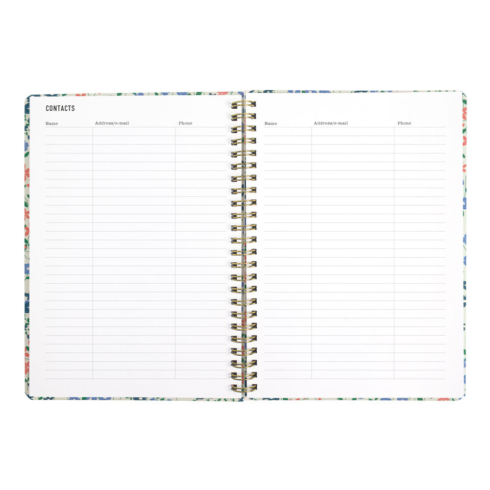 Letts A5 Weekly Planner, Spring Valley, 2027 Mint 27-082377 27-082377 #colour_spring-valley-mint