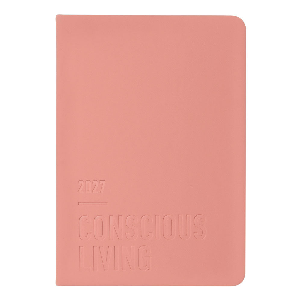 Letts A5 Weekly Planner, Conscious, 2027 Clay 27-082397 27-082397 #colour_clay