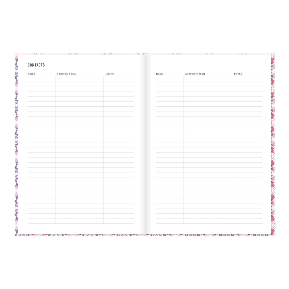 Letts A5 Weekly Planner, Morocco, 2027 Pink 27-082494 27-082494 #colour_morocco-pink
