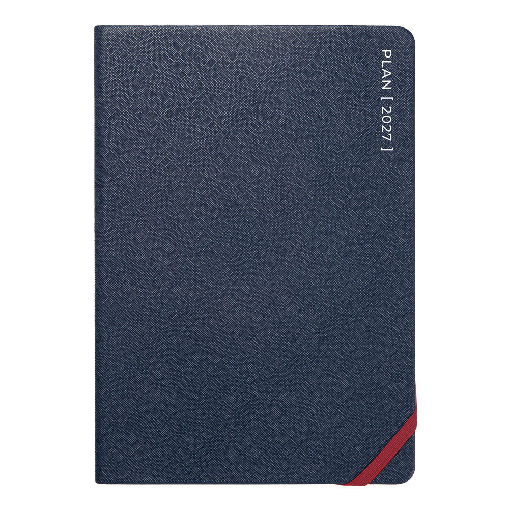 Letts A5 Weekly Planner, Serene, 2027 Midnight 27-082499 27-082499 #colour_midnight