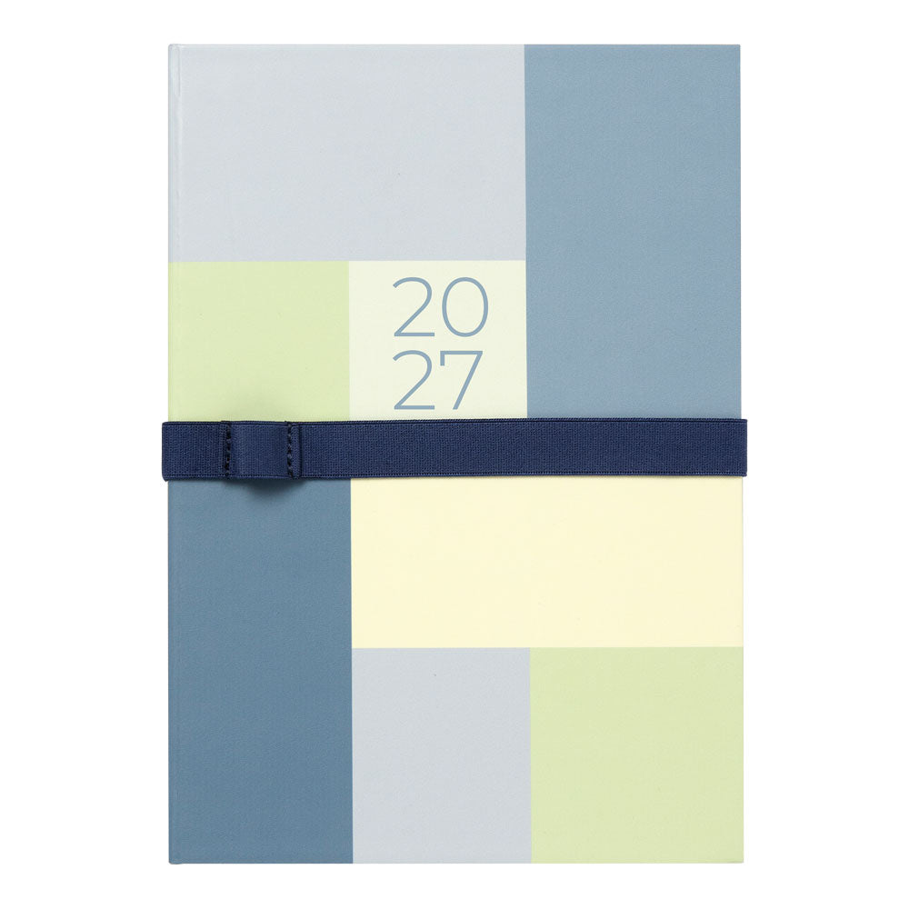 Letts A5 Weekly Planner, Gradient, 2027 Blue 27-082571 27-082571 #colour_gradient-blue
