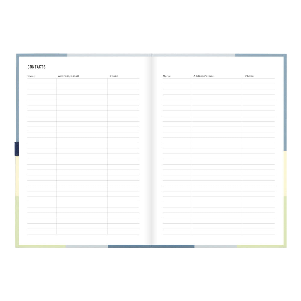 Letts A5 Weekly Planner, Gradient, 2027 Blue 27-082571 27-082571 #colour_gradient-blue
