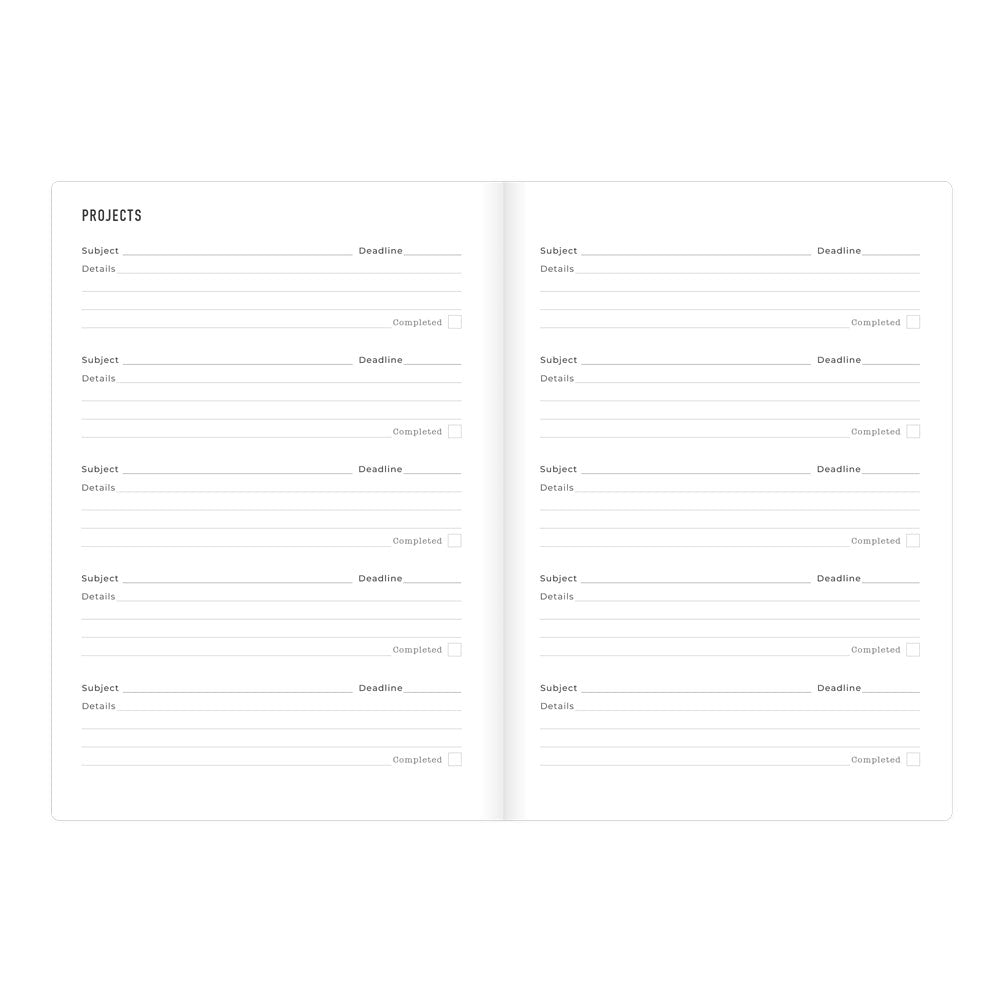 Letts A5 Weekly Planner, Denim, Multilanguage, 2027 27-082644 #colour_denim-blue