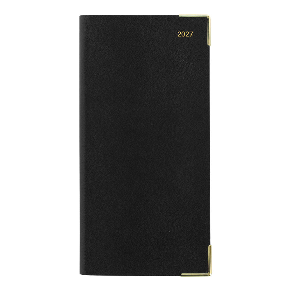 Letts Slim Monthly 13-Month Planner, Classic, English, 2027 27-C12SBK #colour_black