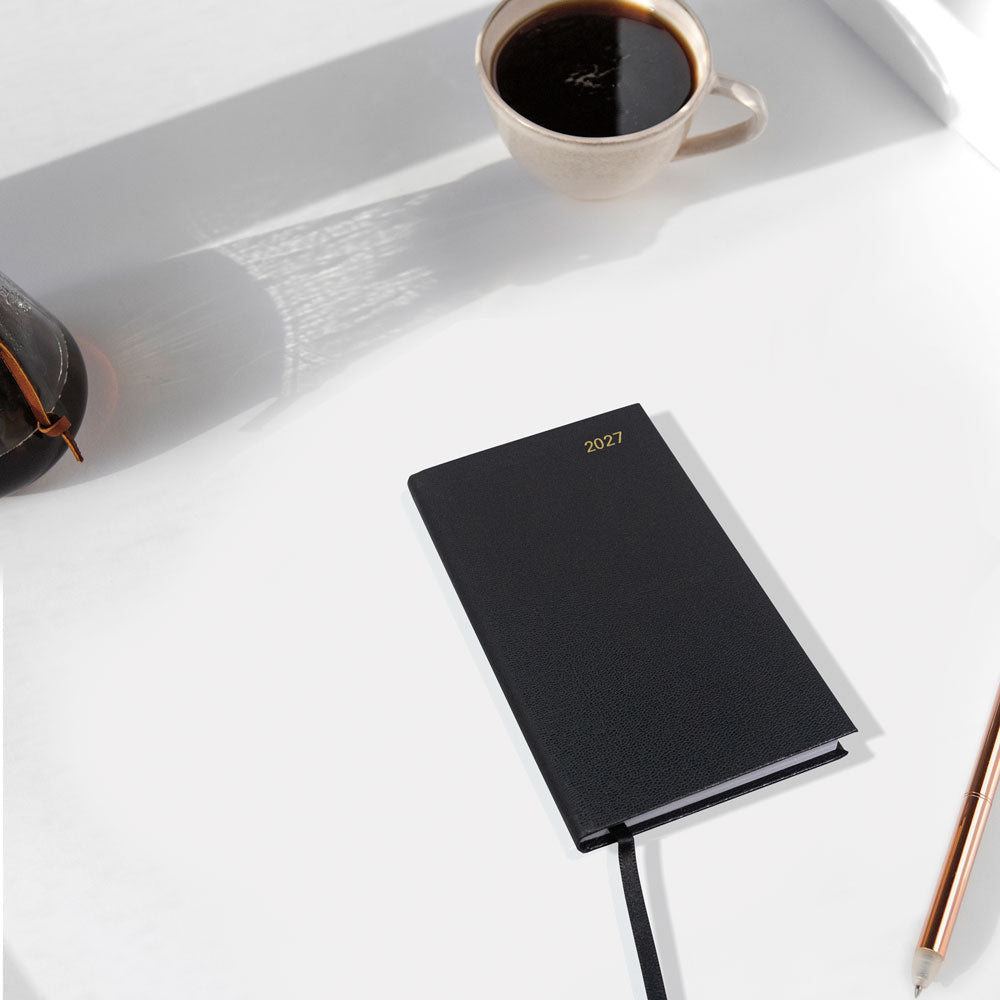 Letts Compact Weekly Planner, Principal, Multilanguage, 2027 27-C30NUBK #colour_black