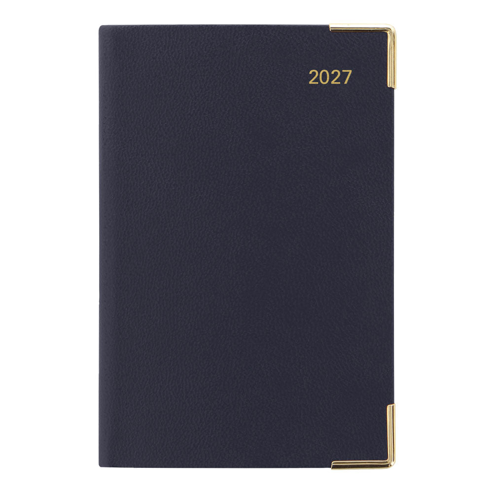 Letts Pocket Weekly Planner, Classic, English, 2027 27-C32EBE #colour_blue