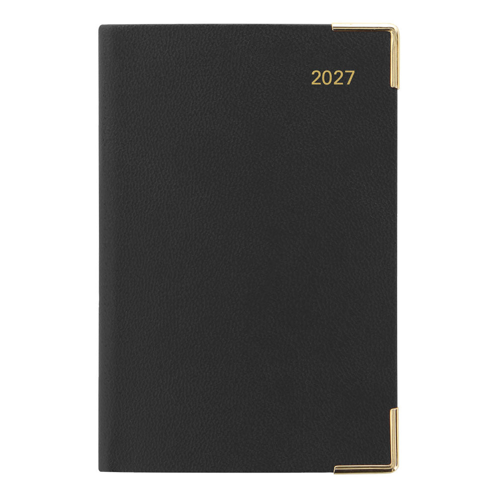 Letts Pocket Weekly Planner, Classic, English, 2027 27-C32EBK #colour_black