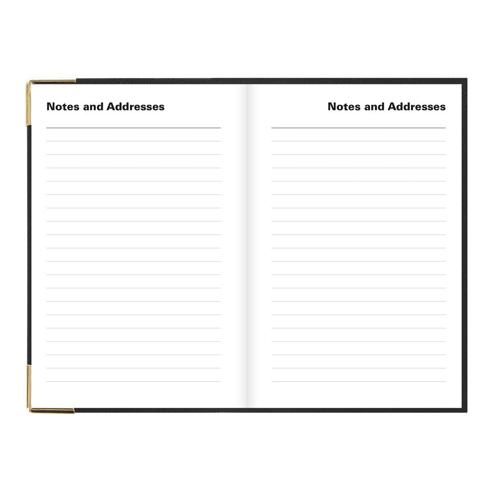 Letts Pocket Weekly Planner, Classic, English, 2027 27-C32EBK #colour_black