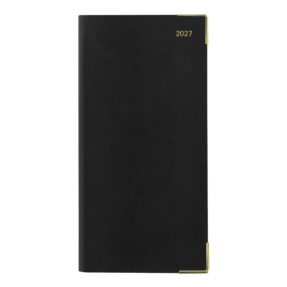 Letts Slim Weekly Appointment Book, Classic, English, 2027 27-C32SBK #colour_black