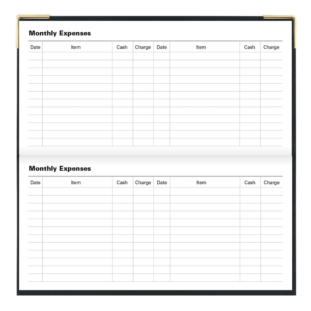 Letts Slim Weekly Appointment Book, Classic, English, 2027 27-C32SBK #colour_black