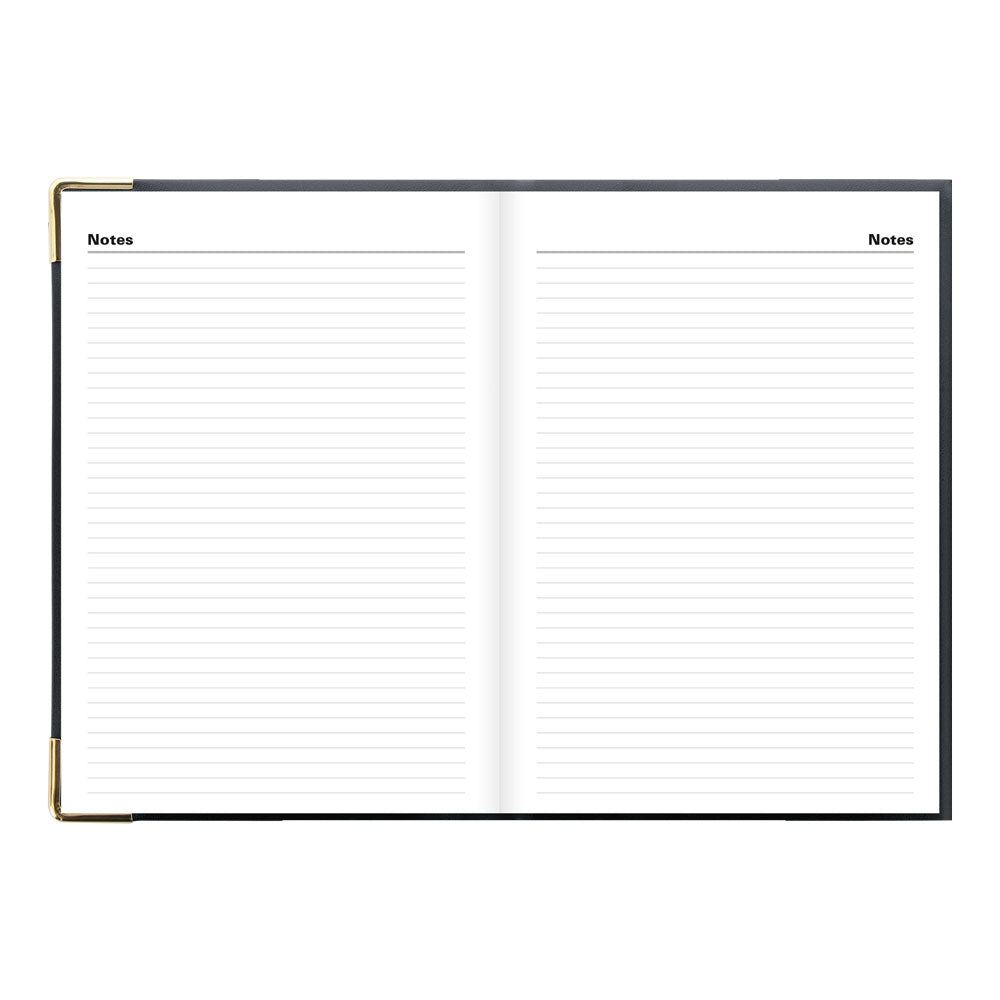 Letts A5 Weekly Appointment Book, Classic, English, 2027 27-C32XBK #colour_black