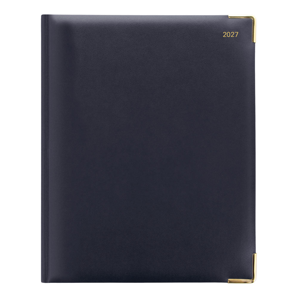 Letts Quarto Weekly Appointment Book, Classic, English, 2027 27-C32YBE #colour_blue