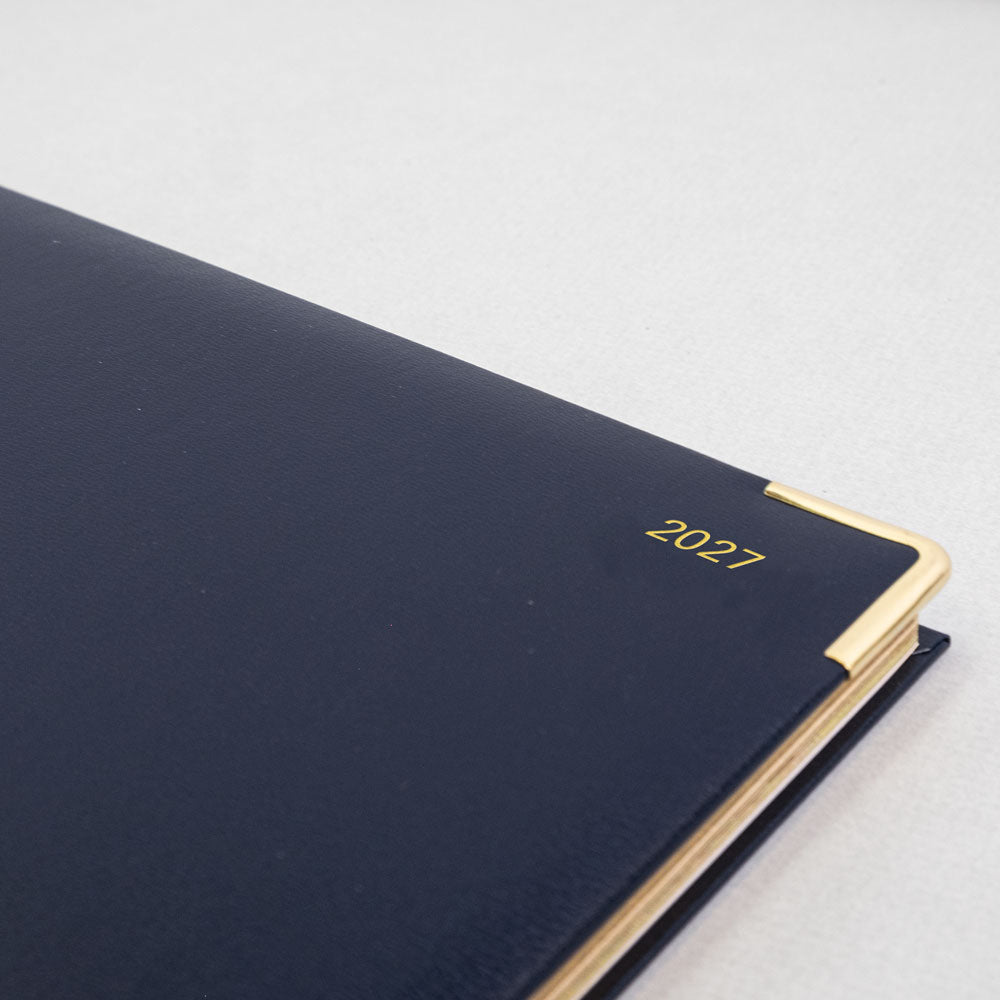 Letts Quarto Weekly Appointment Book, Classic, English, 2027 27-C32YBE #colour_blue