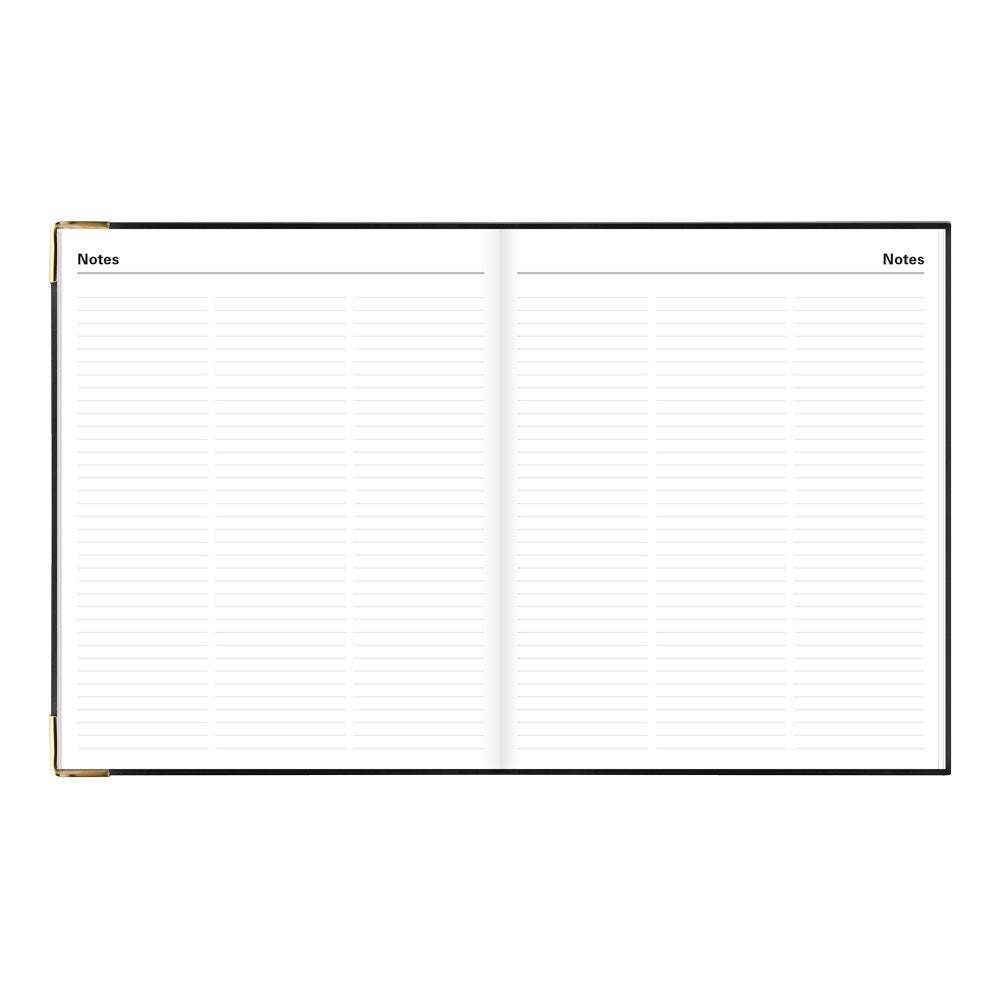 Letts Quarto Weekly Appointment Book, Classic, English, 2027 27-C32YIBK #colour_black